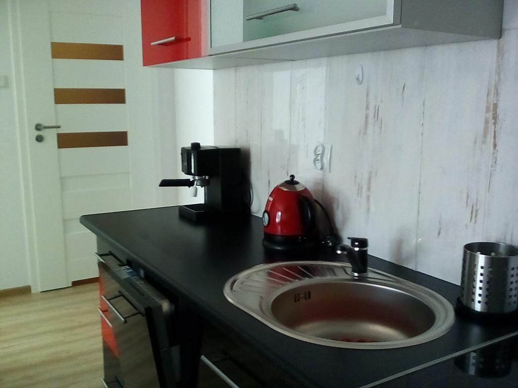 Ferienwohnung Karmazynowy Apartament Nad Morzem Kolberg Exterior foto